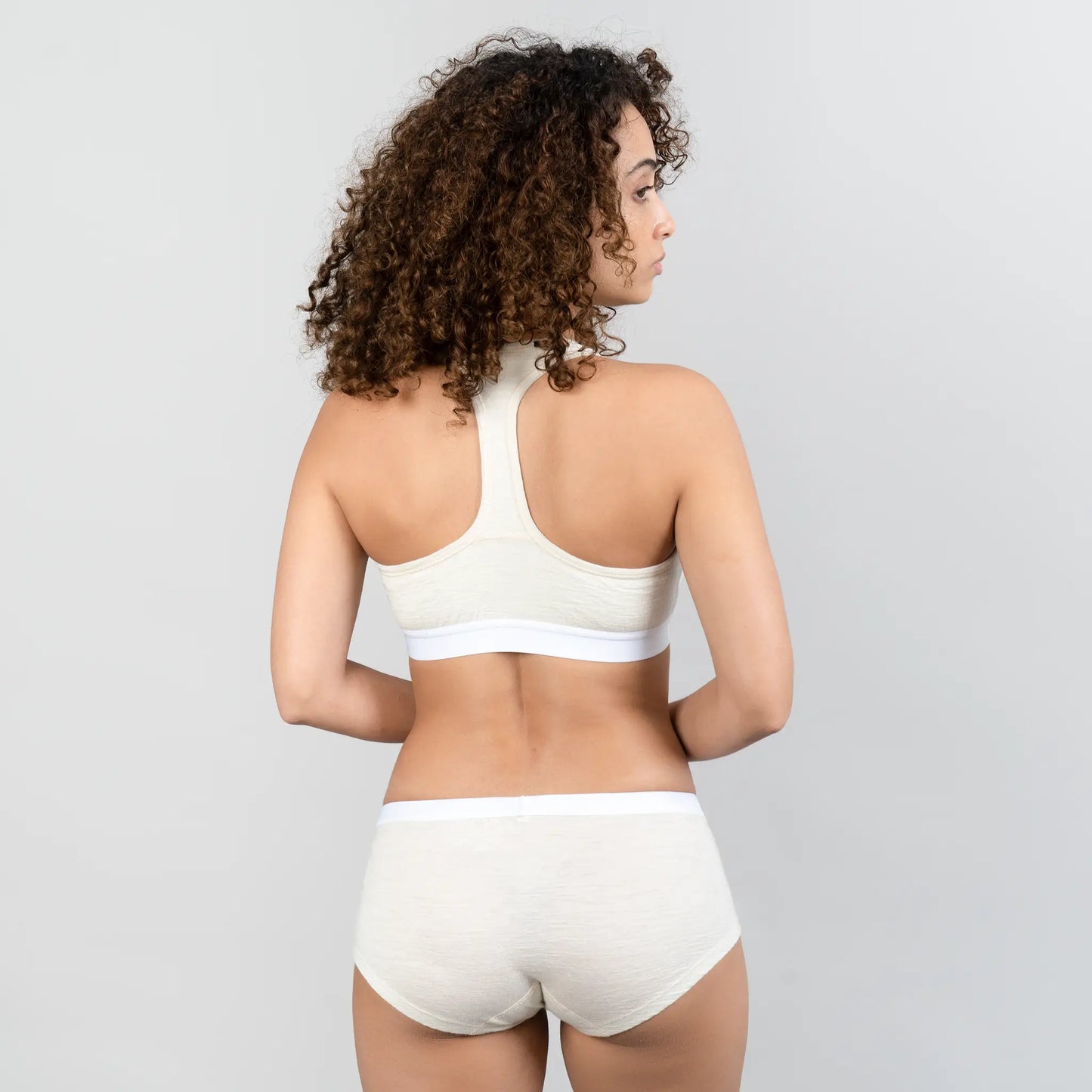 womens adventure sports bra ultralight color Undyed