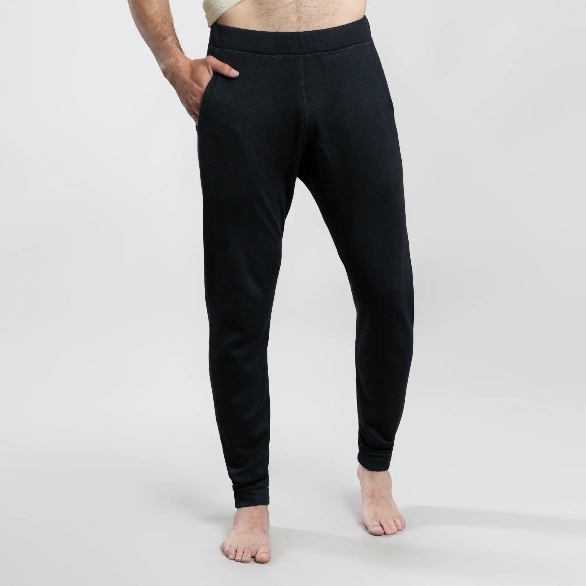 mens antiodor joggers lightweight color black