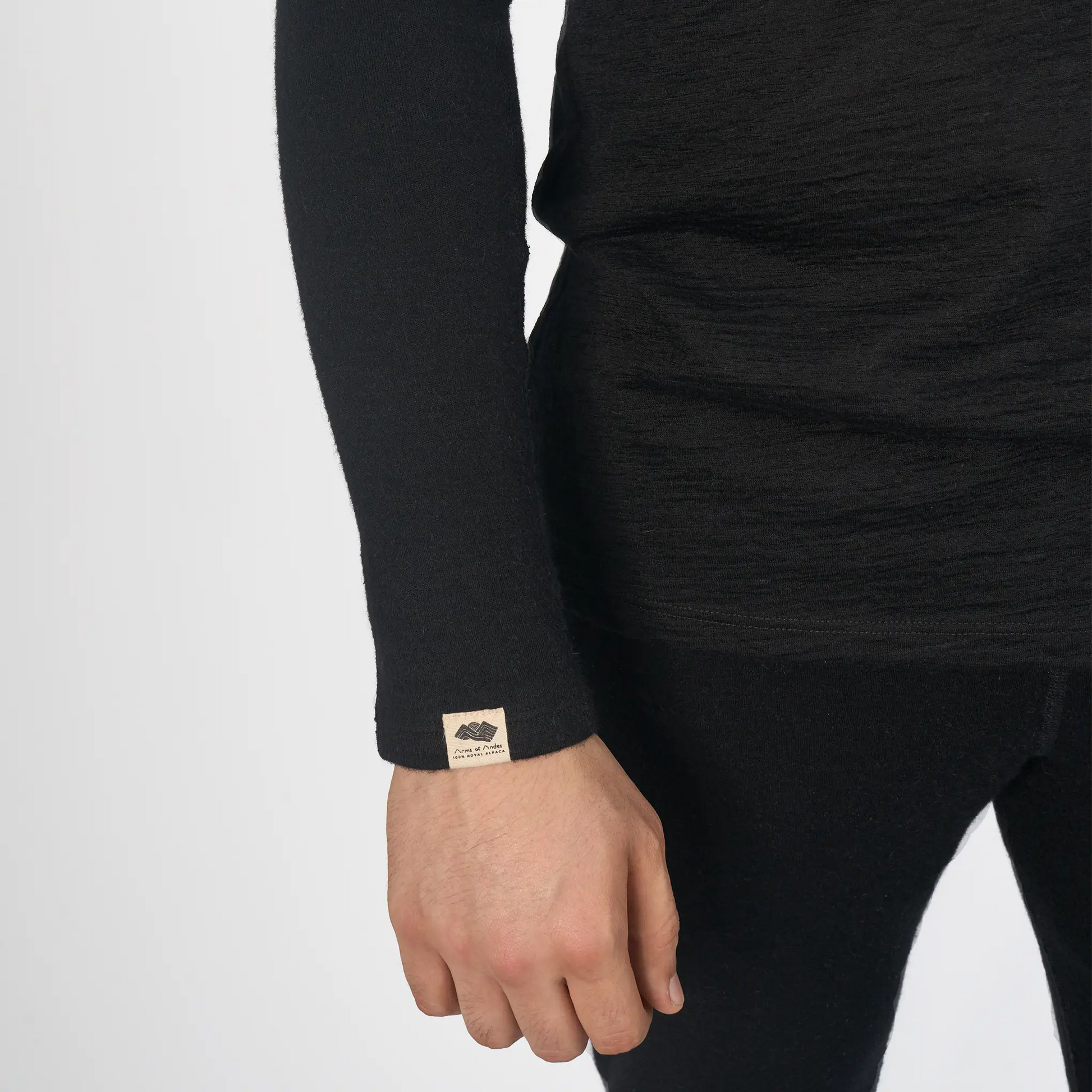 mens ecological sleeve color black