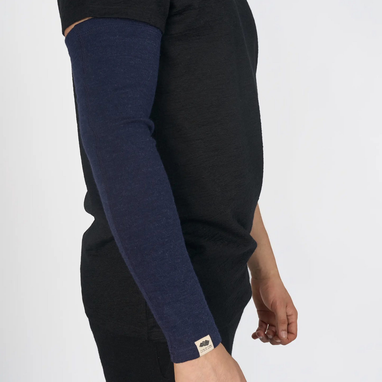 mens ecological sleeve color navy blue