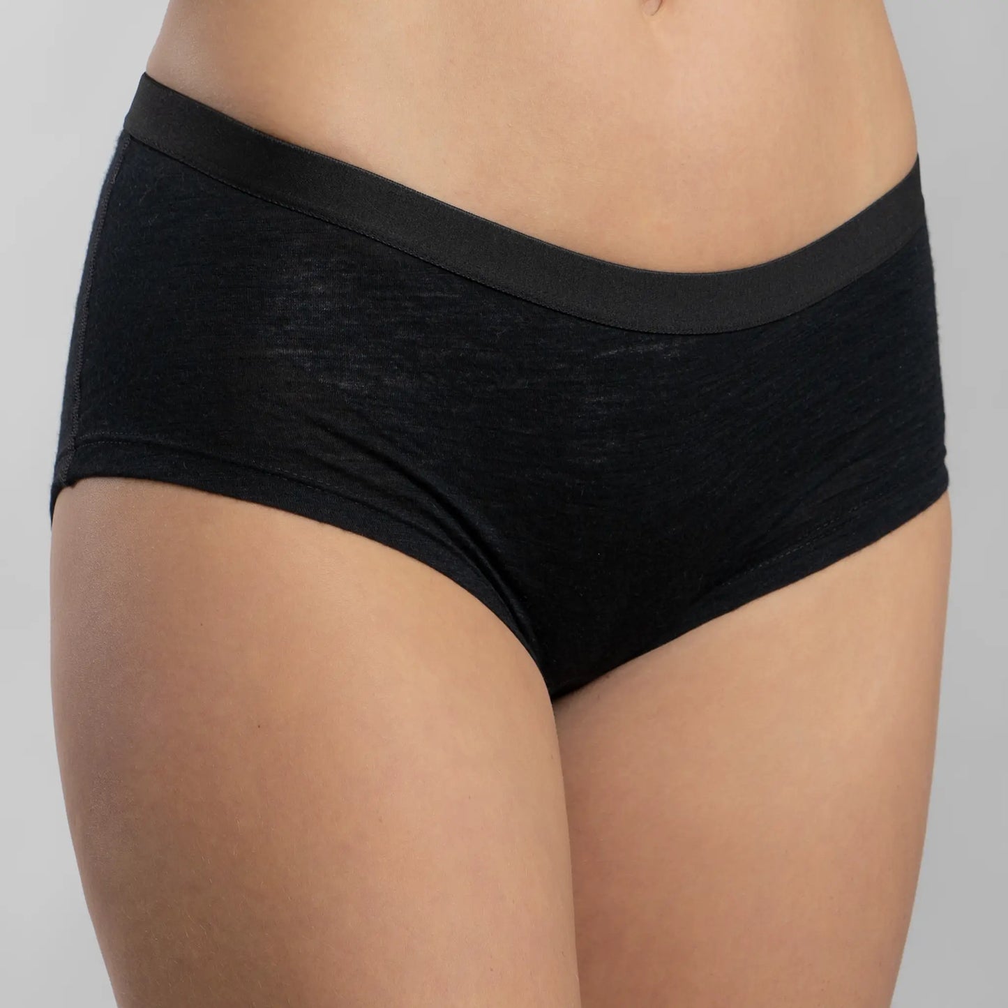 womens sweat wicking panties ultralight color black